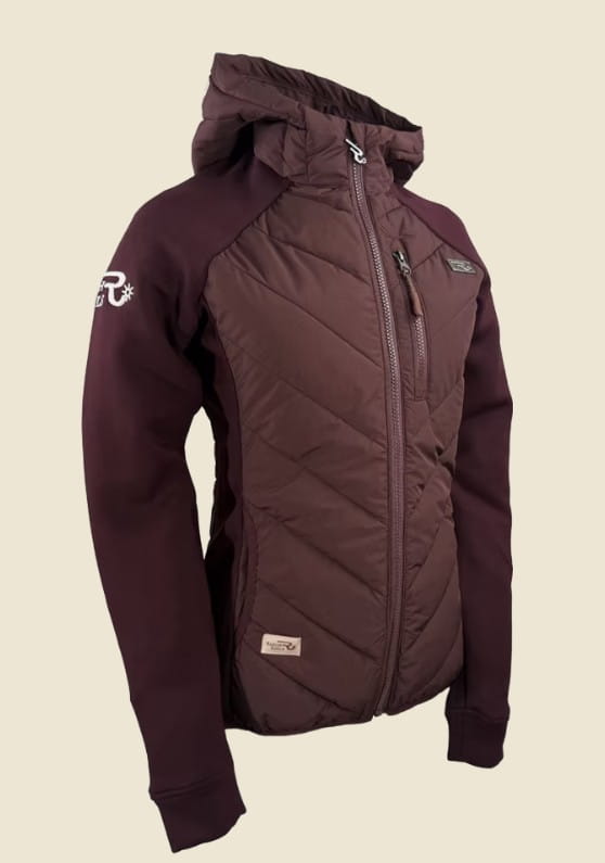 Ranchgirls Hooded Hybrid ProShield Jacke OLIVIA eggplant