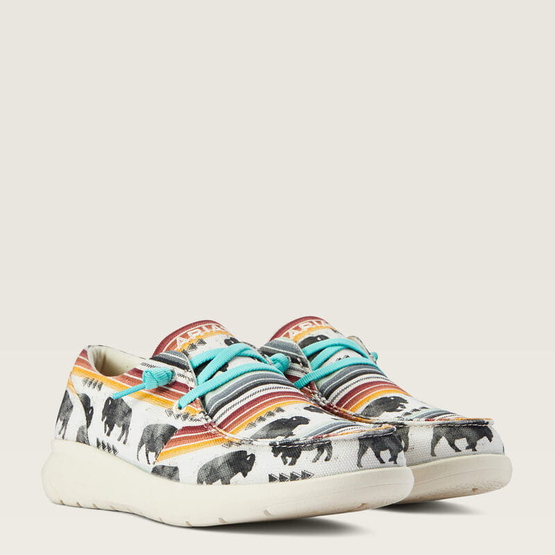 Ariat Womens Hilo Casual Shoe buffalo