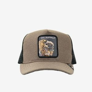 OS Trucker Cap brown TEXAS Animal Edition Buffalo