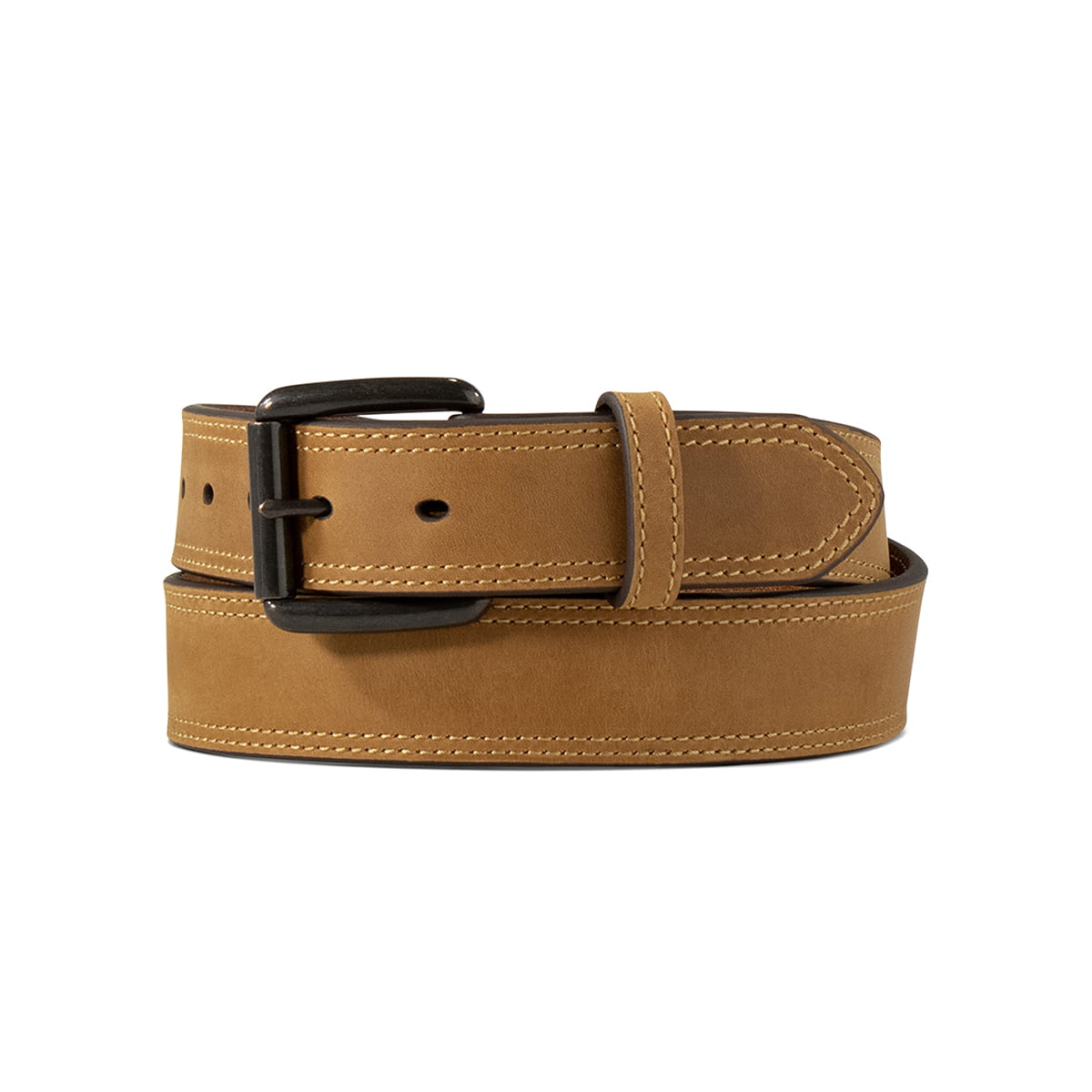 Ariat Medium Brown Double Stitched Belt