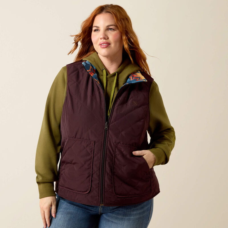 Ariat Womens Dilon 2.0 Reversible Insulated Gilet