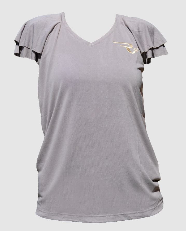 Ranchgirls T-Shirt VERONICA grey mist