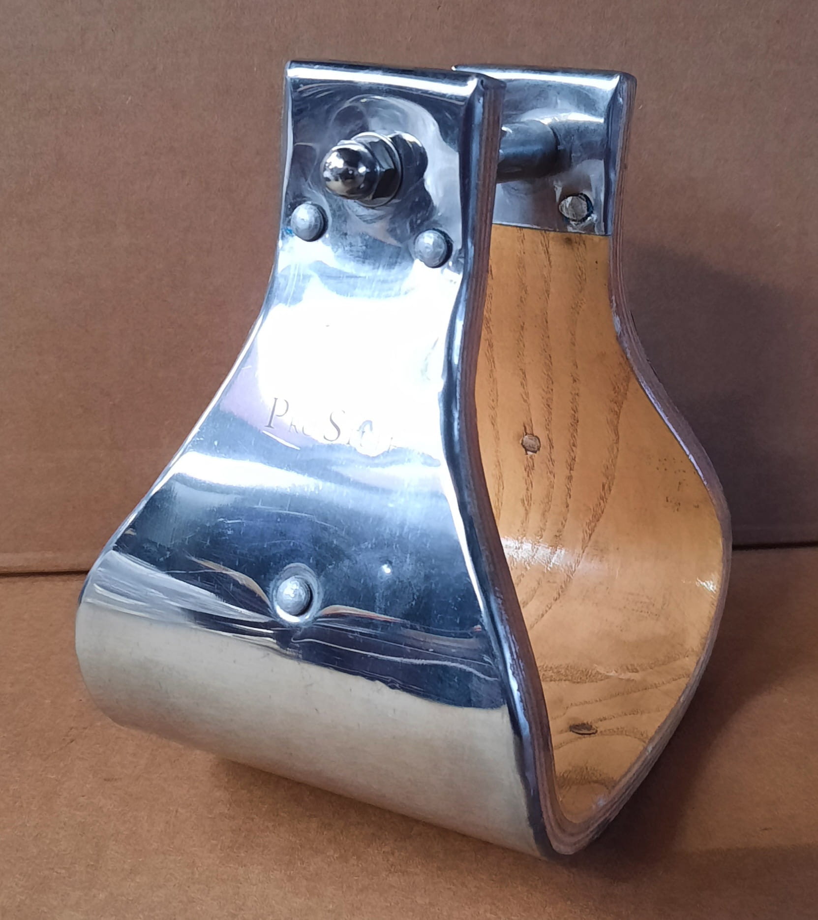 Wooden Stirrups Aluminium