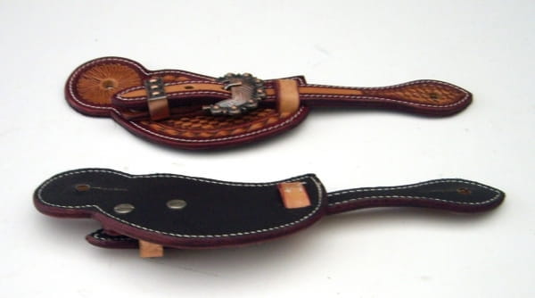 Ladys Sporenriemen SN Russet Latigo Copper