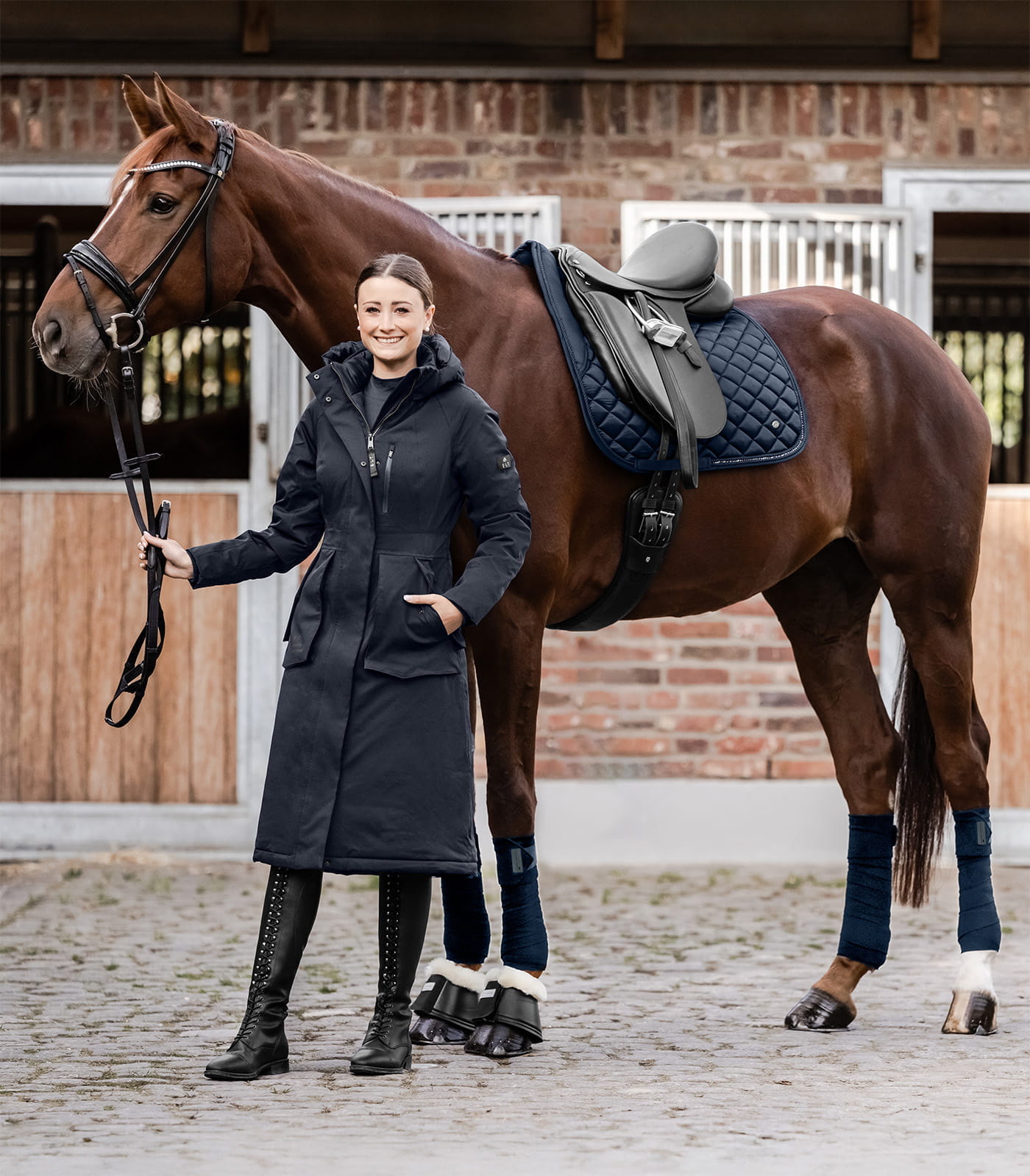 Winter-Performance-Reitmantel Opal