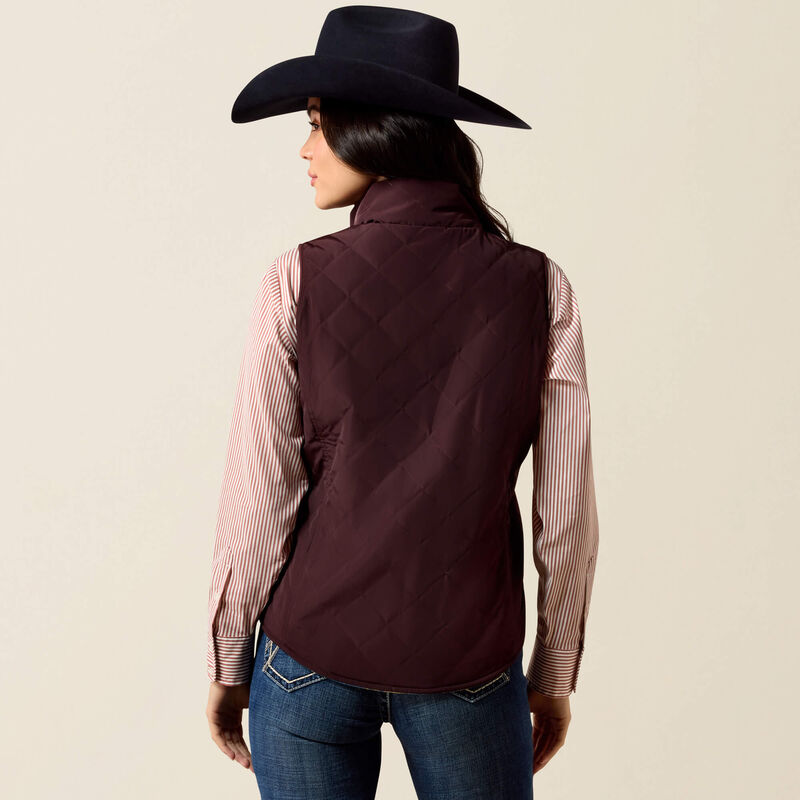 Ariat Womens Dilon 2.0 Reversible Insulated Gilet