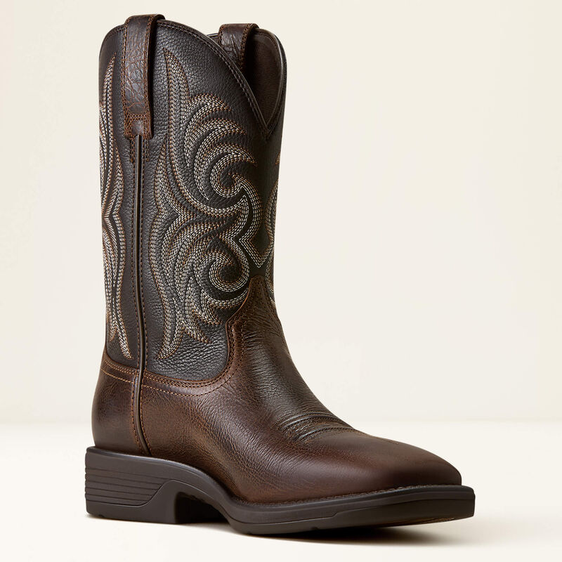 Ariat Mens Ranger Wide Square Toe Western Boot
