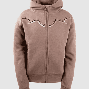 Ranchgirls Hooded Sweat Jacket WENDY nougat