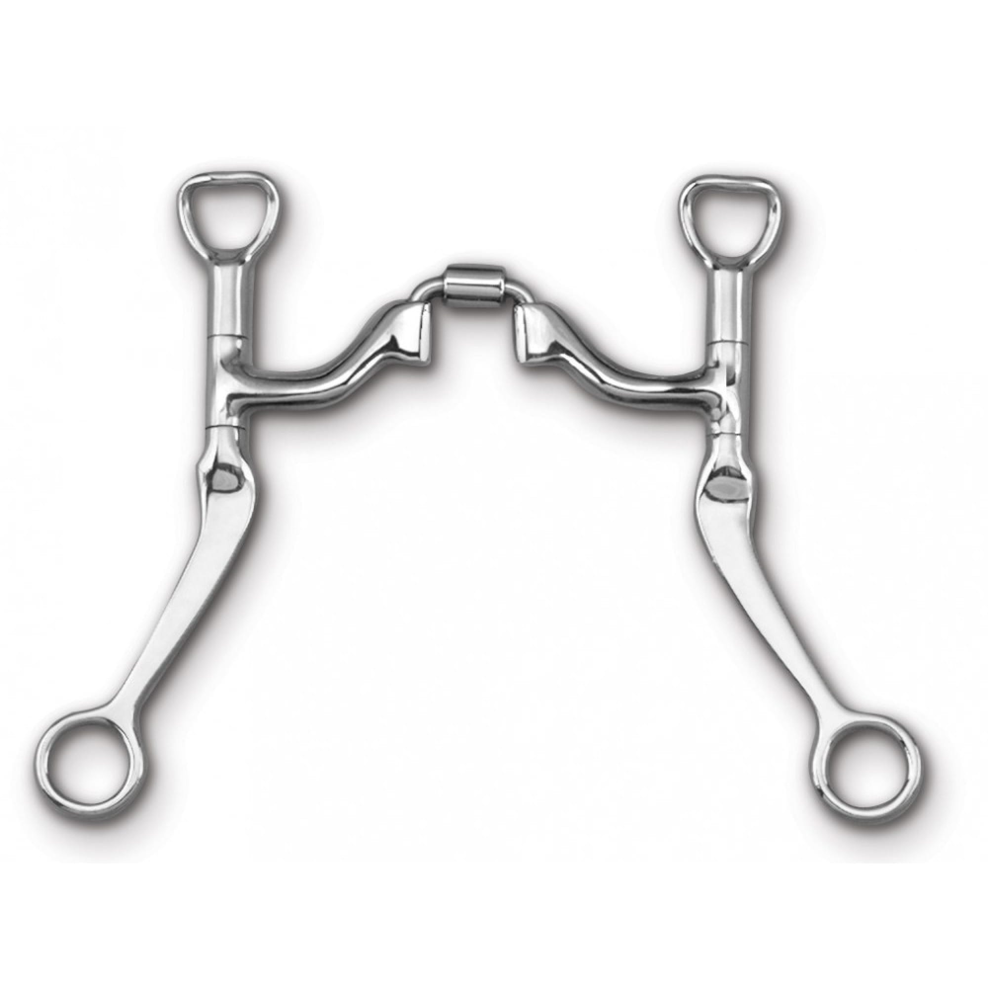 Myler Flat Shank Correctional Ported Barrel Bit MB 41PB Stufe 2-3