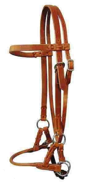 Sidepull round leathernose