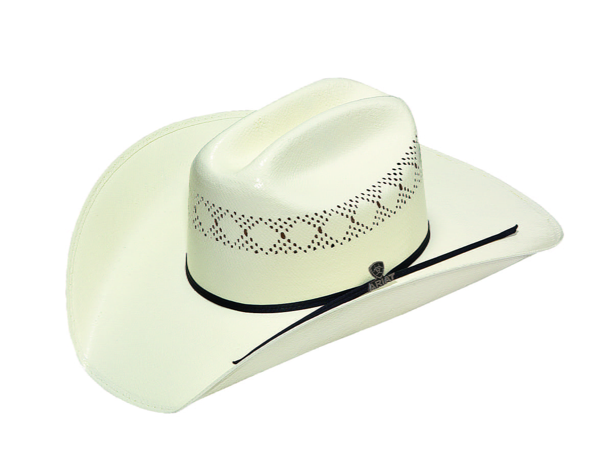 Ariat 10X 2 Cord Double S Cattleman Shantung Hat