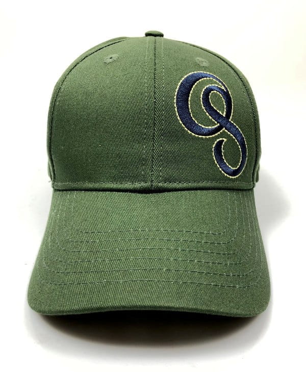 OS Unisex Basic Full Cap forest green
