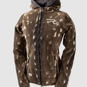 Ranchgirls Hooded Polar Fleece Jacket GABY deer