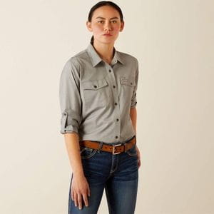 Ariat Womens Rebar Made Tough VentTEK DuraStretch Work Shirt