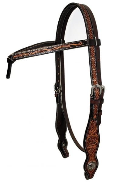 Futurity Kopfstück Black Edge Flower