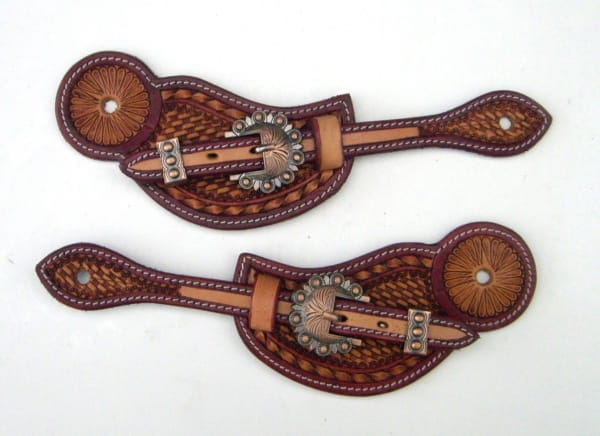 Ladys Sporenriemen SN Russet Latigo Copper