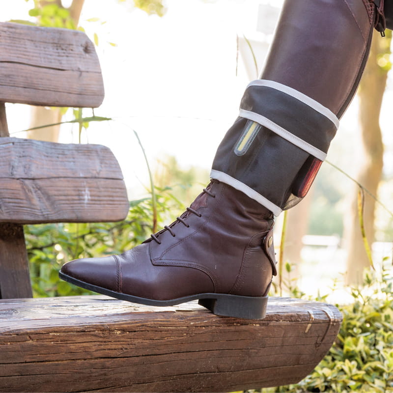 Beinmanschetten Horselight -weiße & rote Leuchte