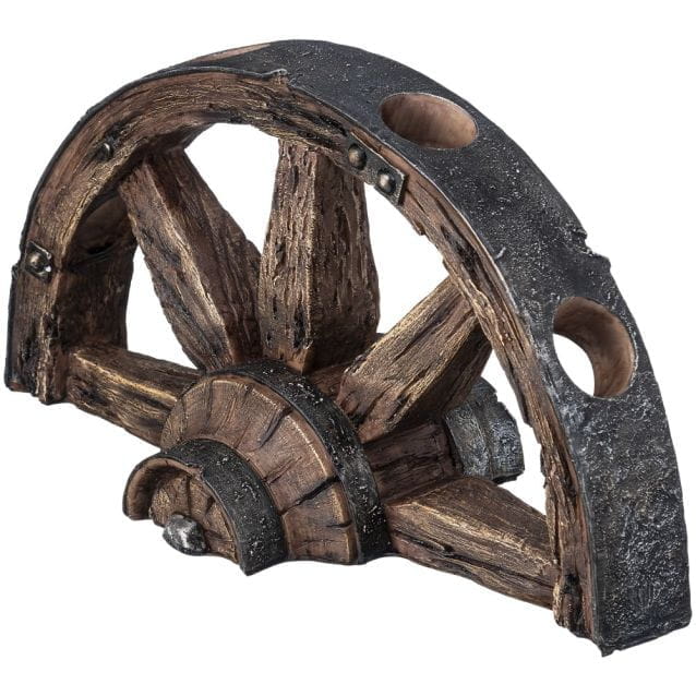 Wagon Wheel Wine Bottle Holder