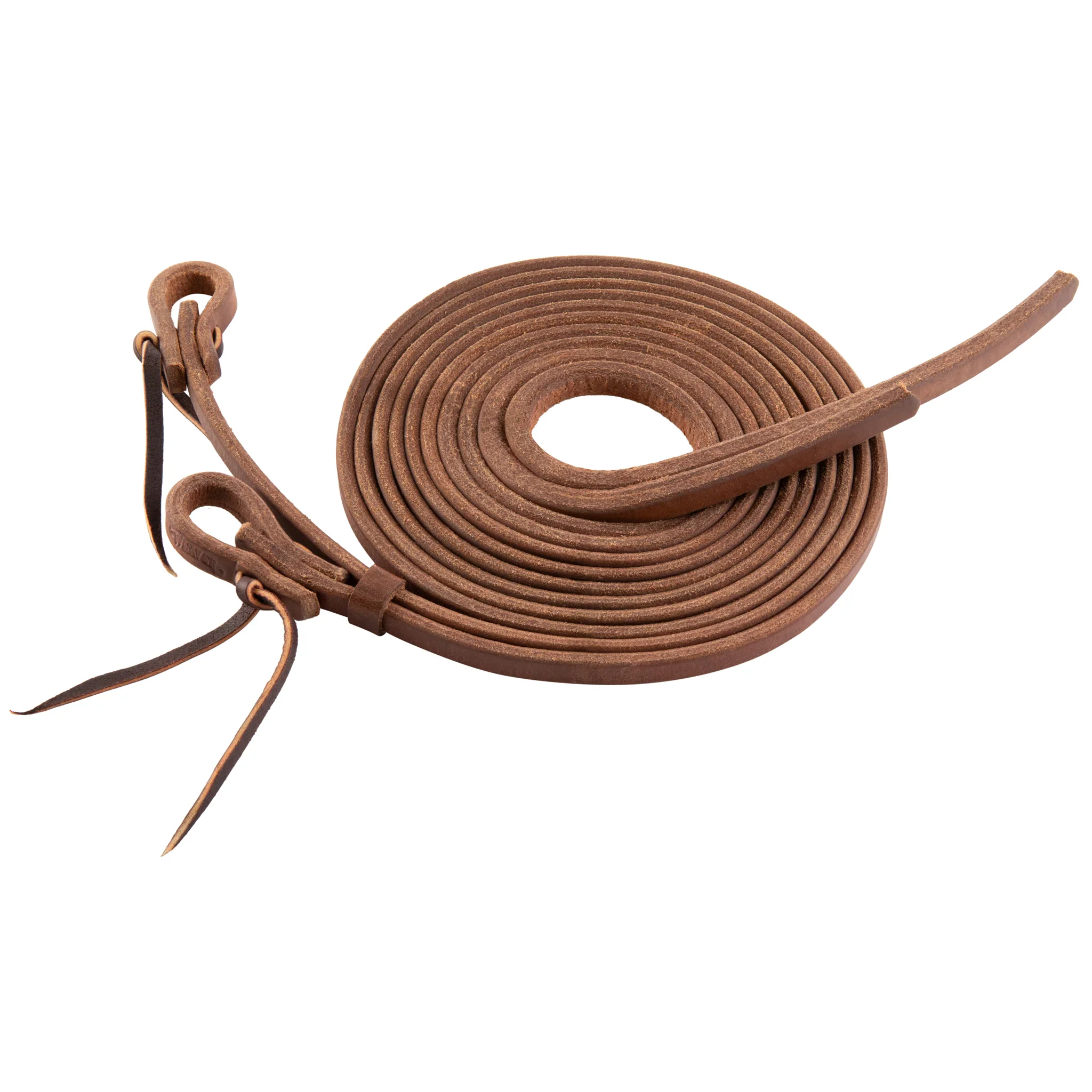 Weaver 5/8" Oiled Extra Heavy Harness Split Reins 8'