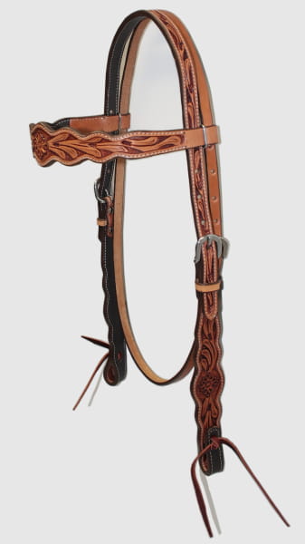 EE Tack Show Kopfstück – Floral Elegance