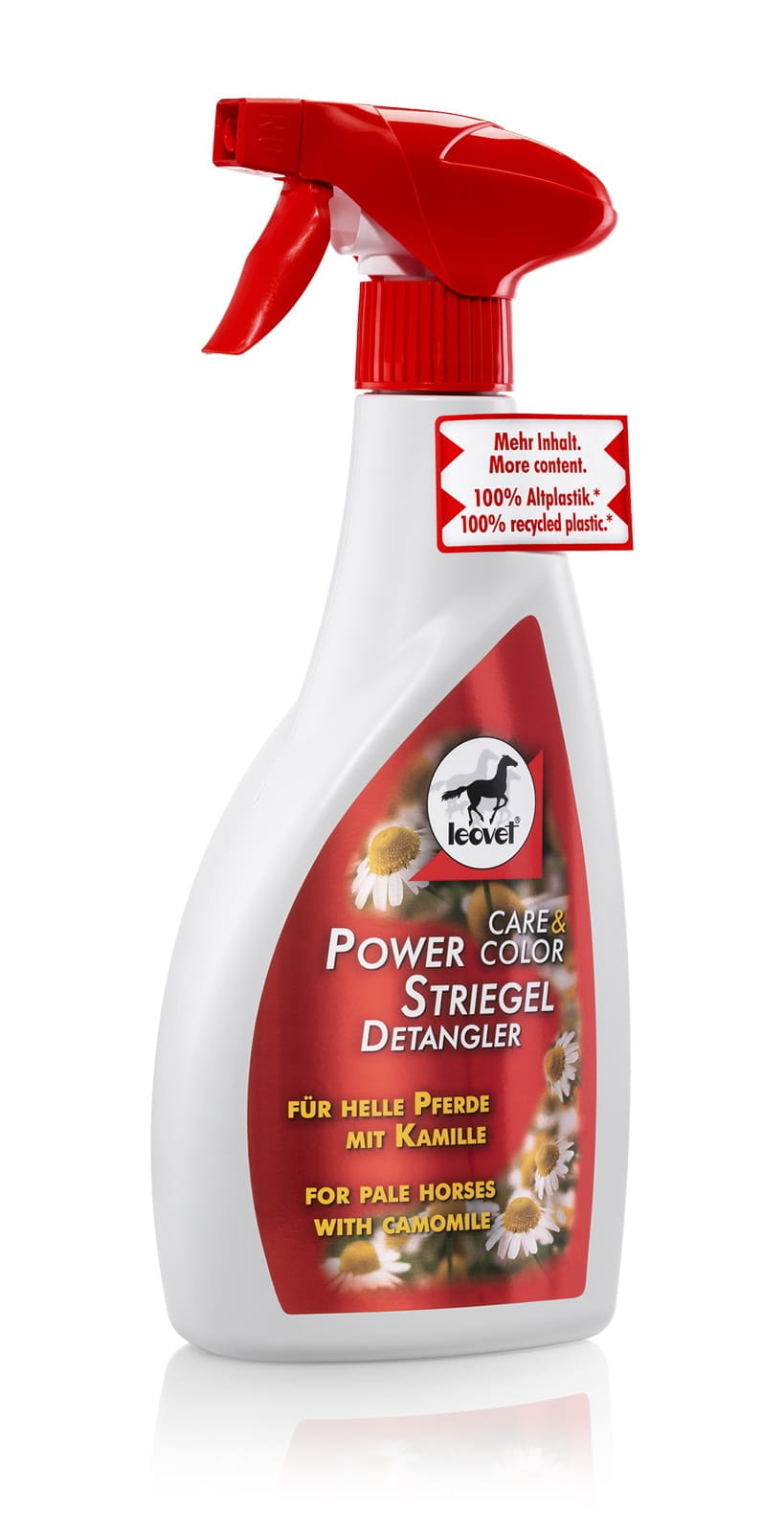 Leovet Power Striegel mit Kamille helle Pferde 550ml