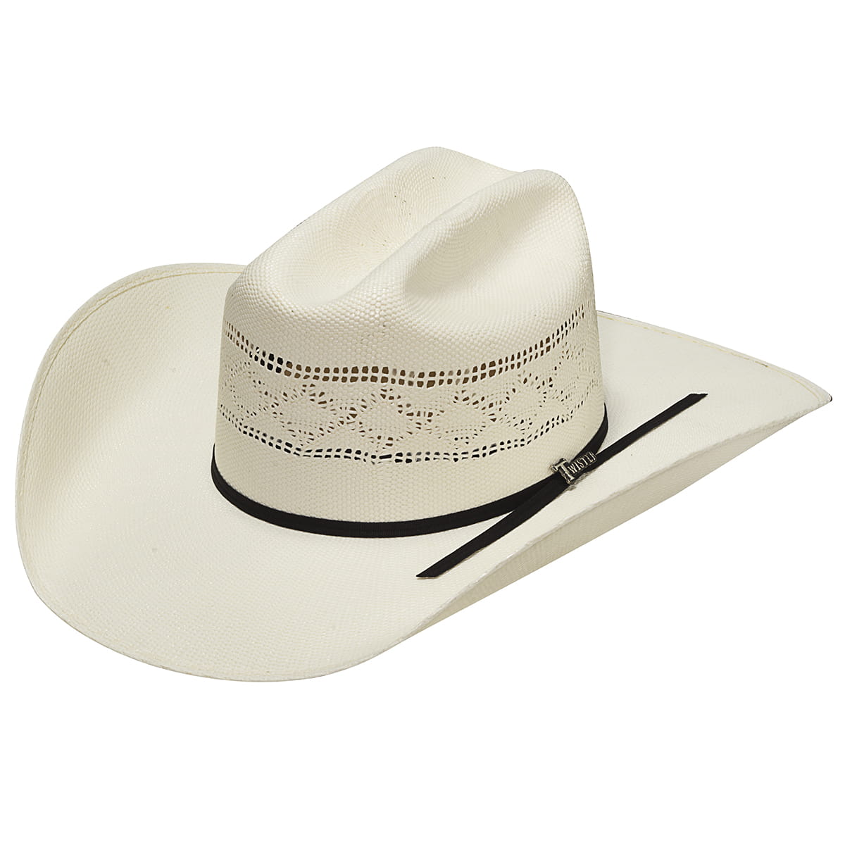 Twister Bangora Pre Shaped Cattleman’s Strohhut