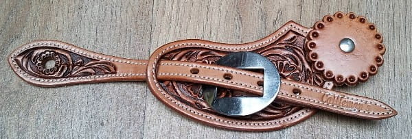 Cattlemans Sporenriemen Flower