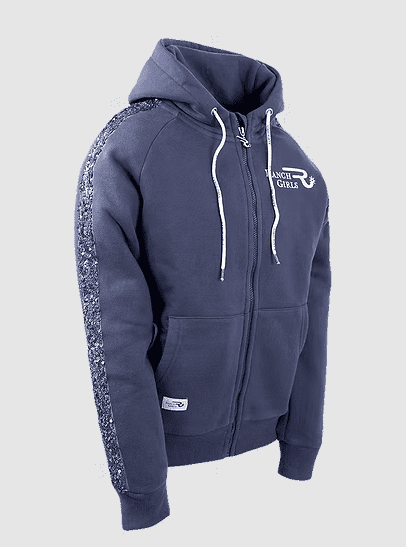 Ranchgirls Hooded Sweat Jacket JAZZ odyessey grey