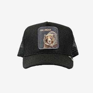 OS Trucker Cap black TEXAS Animal Edition Bear