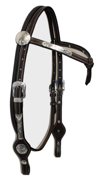 Futurity Kopfstück Silver Dream dark brown