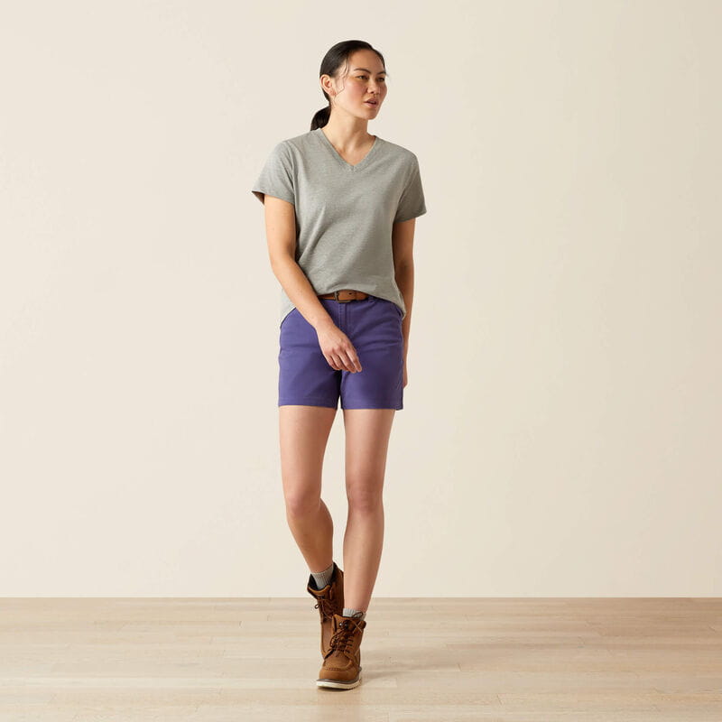 Ariat Womens Rebar Cotton Strong Standard V-Neck T-Shirt