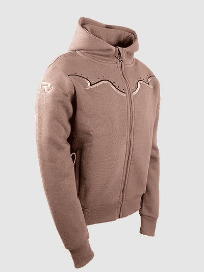 Ranchgirls Hooded Sweat Jacket WENDY nougat