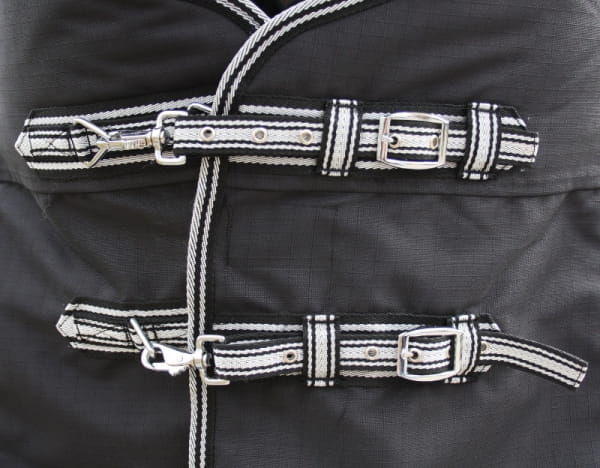 Tough Horse 1680D Regendecke schwarz No Neck