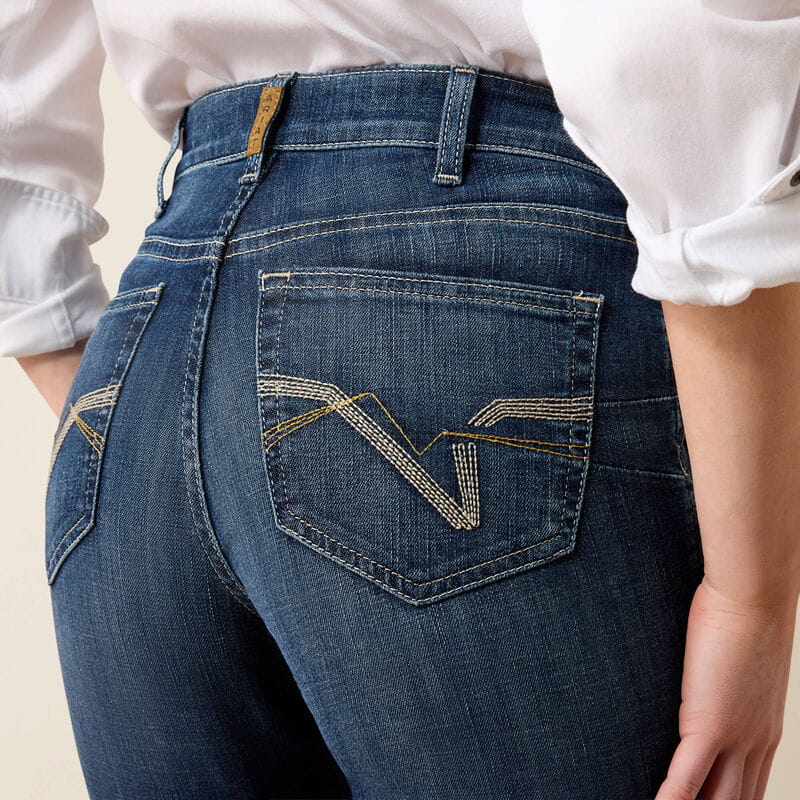 Ariat Womens High Rise Mazie Boot Cut Jeans