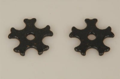 Sporenrädchen 5fach schwarz