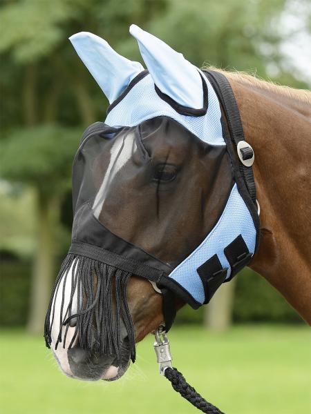 Busse Fliegenmaske Fly Cover Fransen