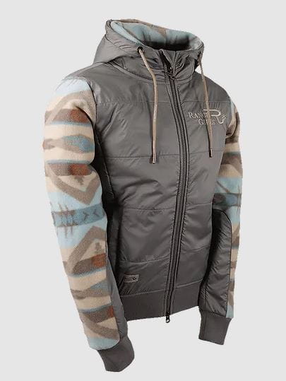 Ranchgirls Polarfleece Pro Shield Jacket CHARLEE desert ice / tan