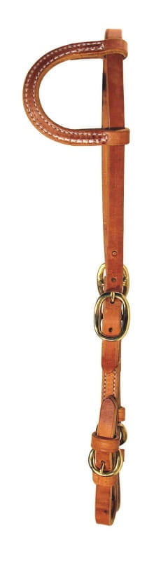 Ultimate Cowboy Gear Einohr Kopfstück Buckle Cheek