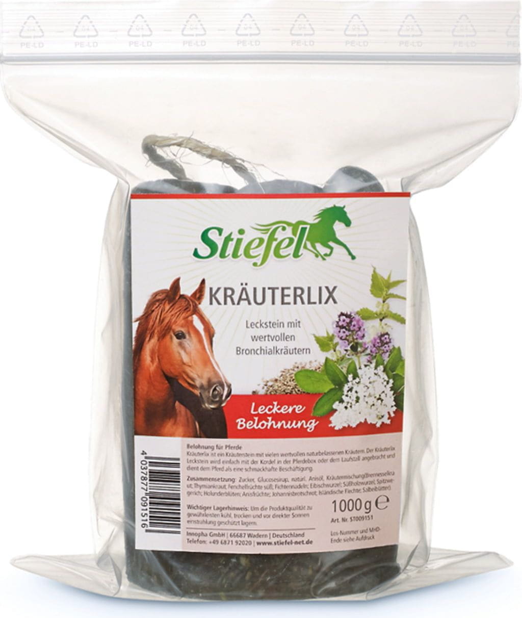 Stiefel Kräuterlix Leckstein 1Kg
