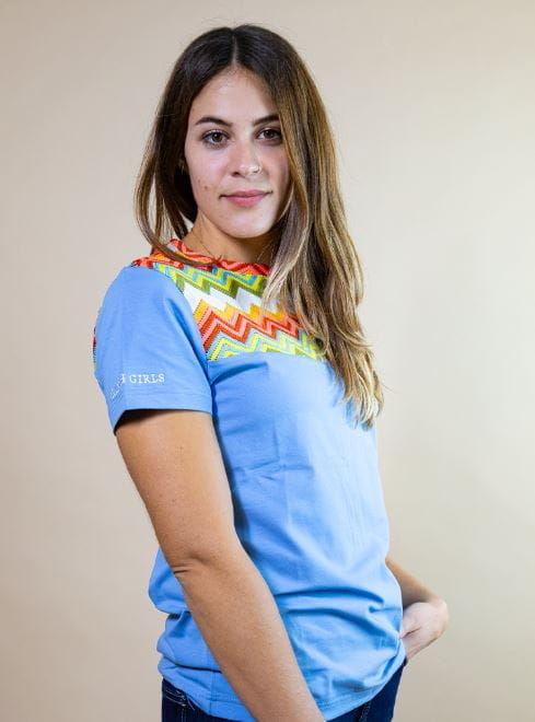 Ranchgirls T-Shirt LILO light blue