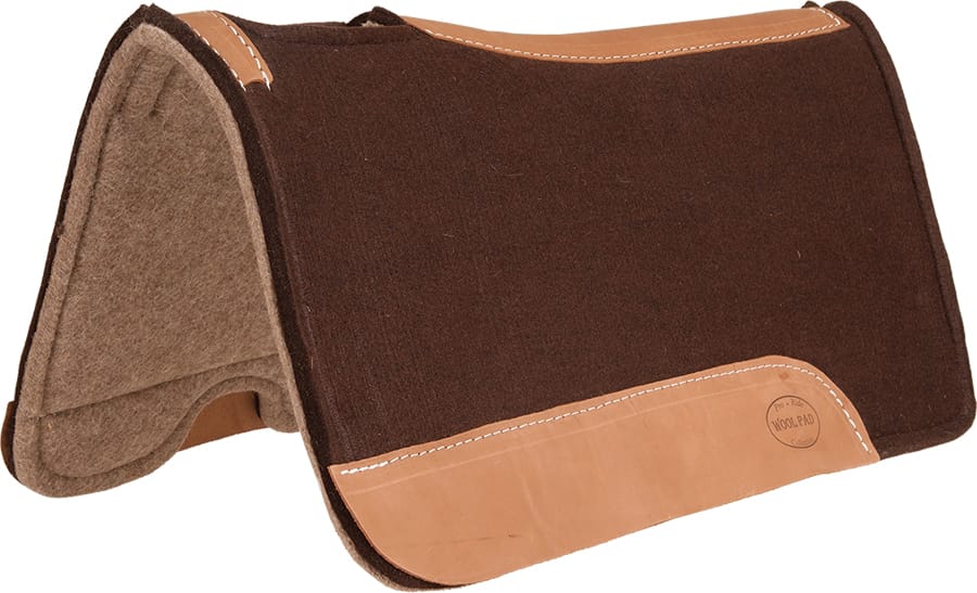 Mustang Pro Ride Felt &amp; Wool Contour Pad