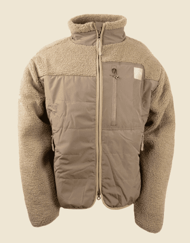  Ranchgirls Sherpa Fleece Jacke BRENDA gravel