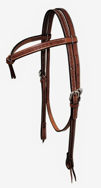 Kopfstück punziert mit knotted Stirnband