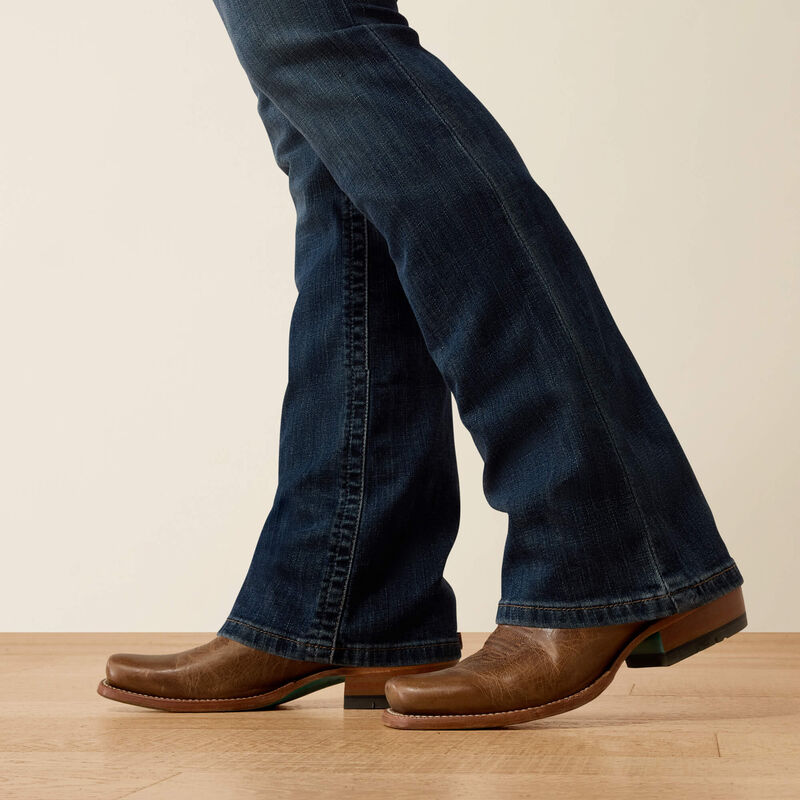 Ariat Womens Mid Rise Luisa Boot Cut Jeans