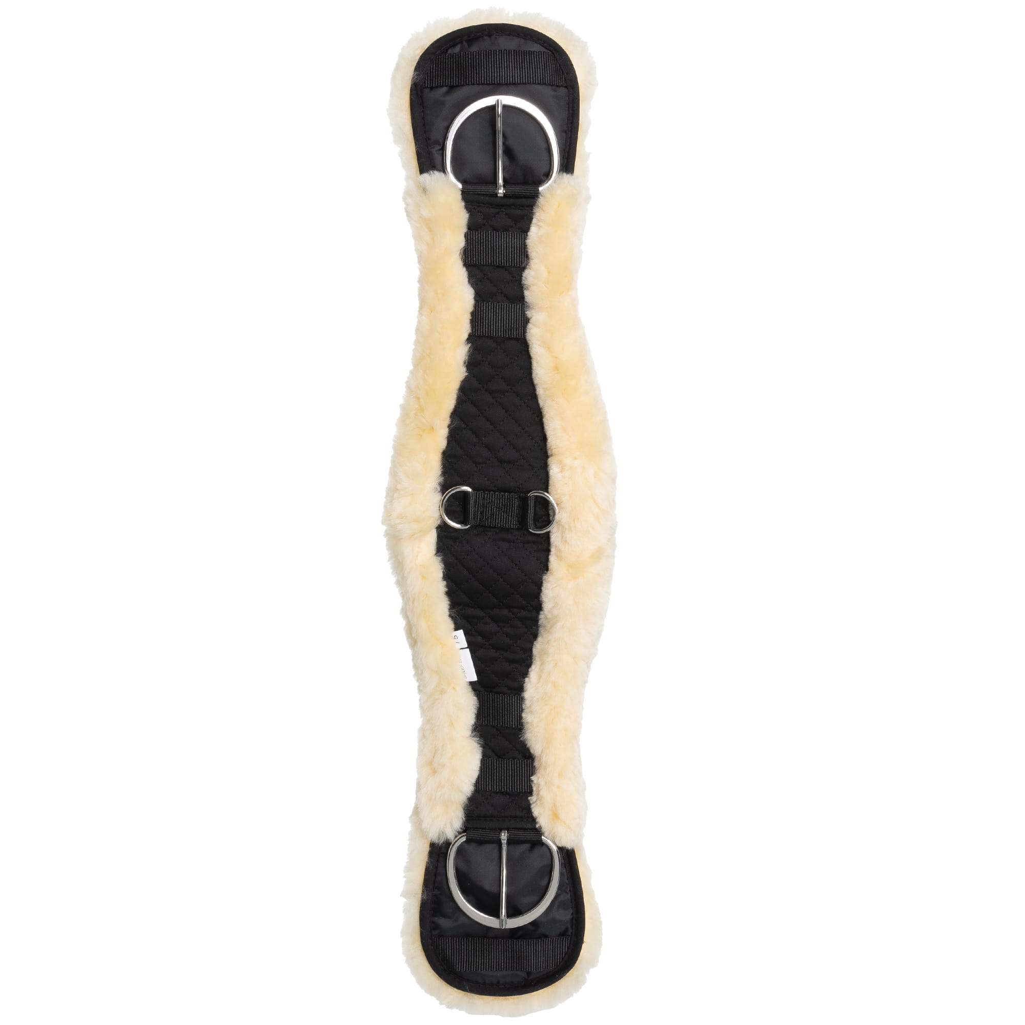 PT anatomischer Lammfell Sattelgurt Western