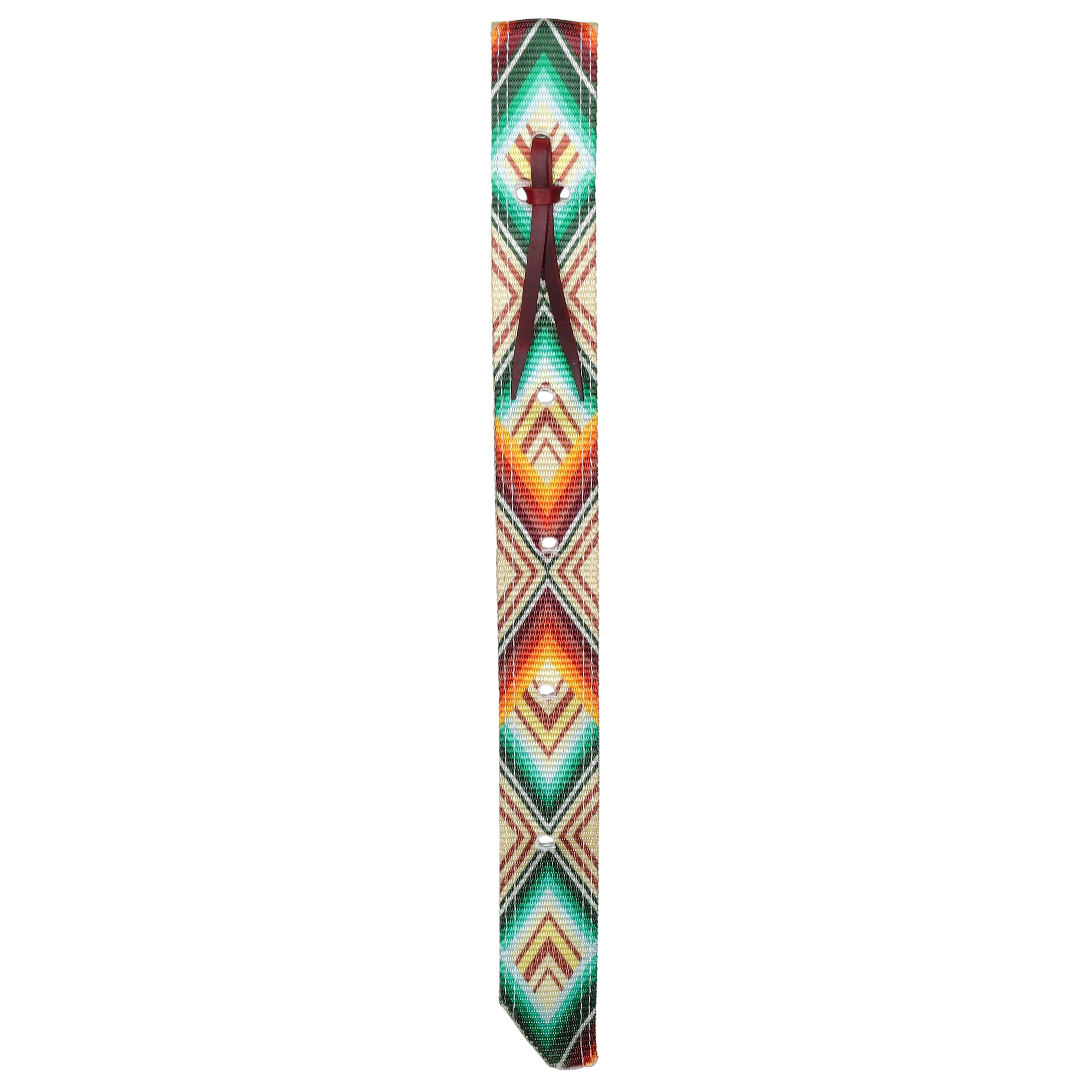 Showman Canyon Sunrise Nylon Tie Strap & Off Billet Set
