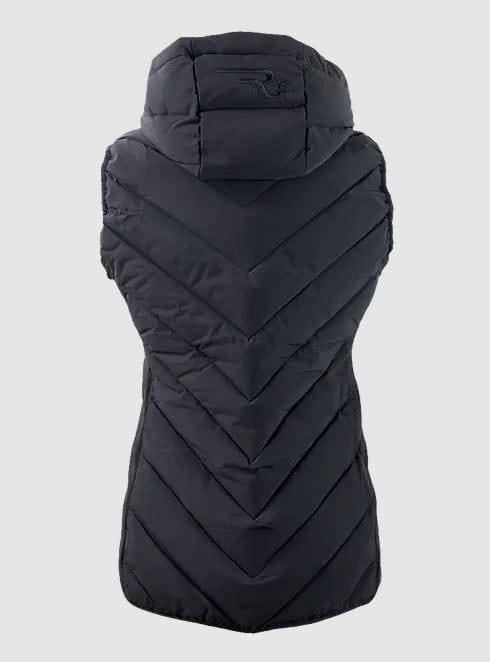 Ranchgirls Hooded Hybrid Weste AVA black