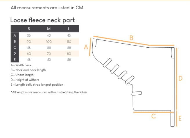 Fleece Neck Cover Halsteil