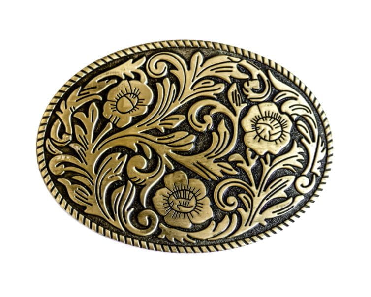 Stars&Stripes Buckle Floral gold
