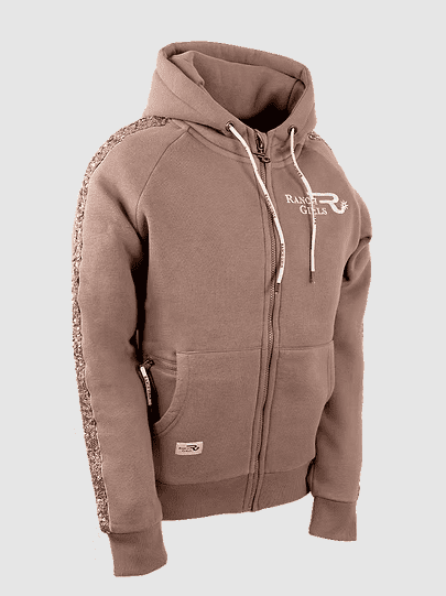 Ranchgirls Hooded Sweat Jacket JAZZ nougat